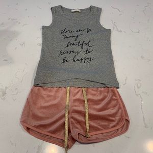 New without tags Joyfolie Mia Joy Stevie short set